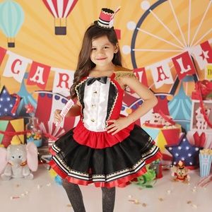 Girls Circus Costume / Carnival Outfit